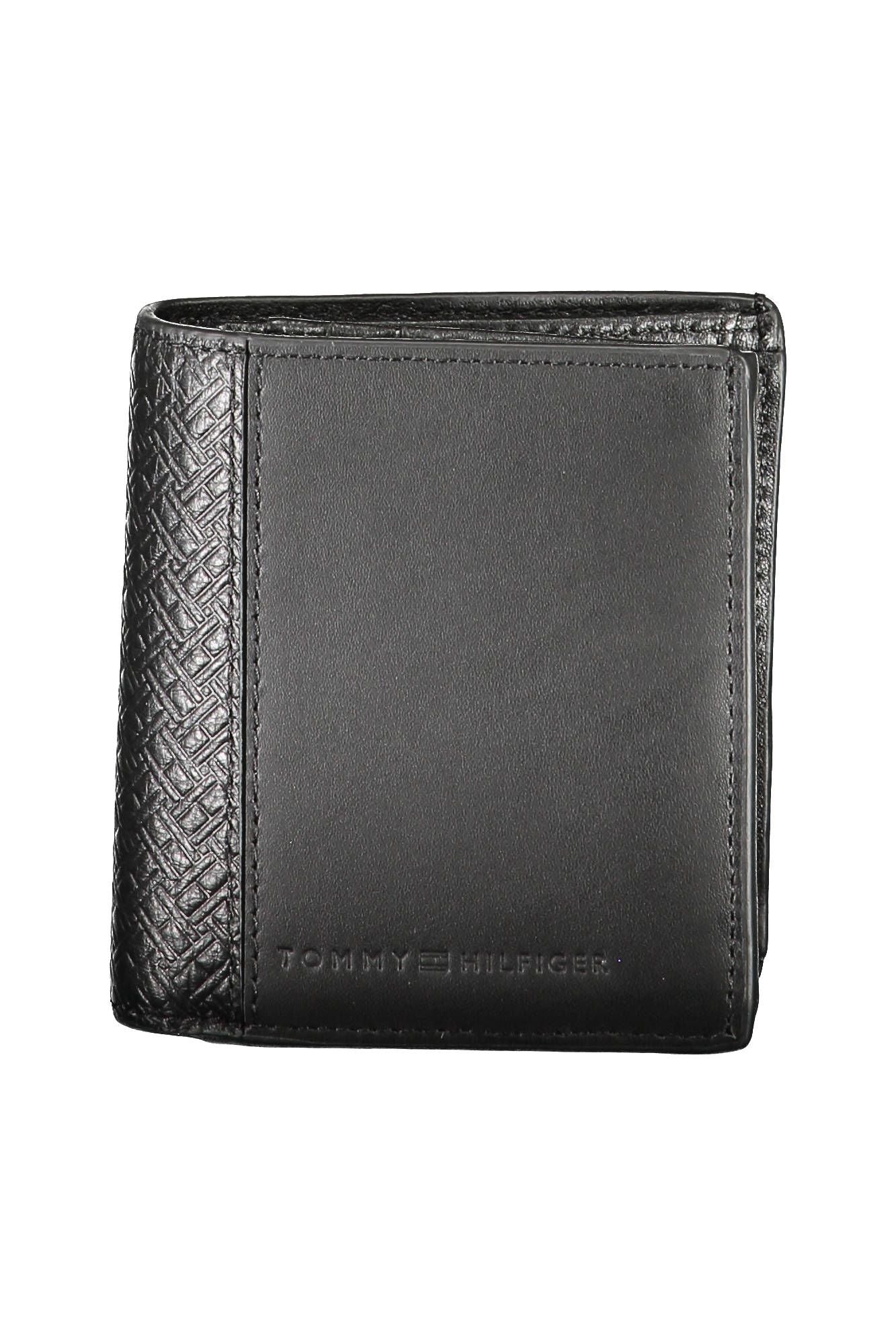 Tommy Hilfiger Black Leather Wallet