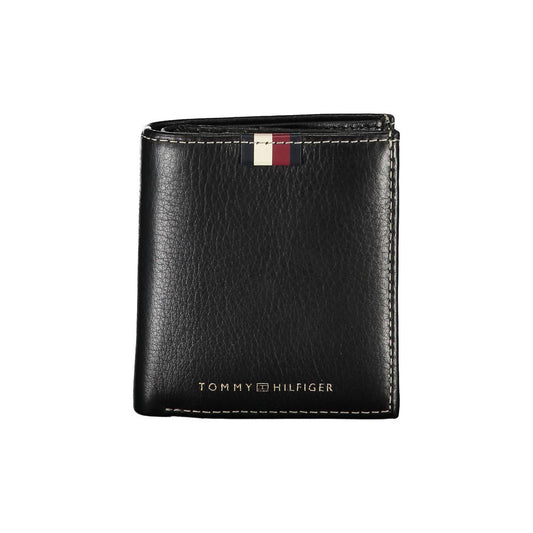 Tommy Hilfiger Black Leather Wallet