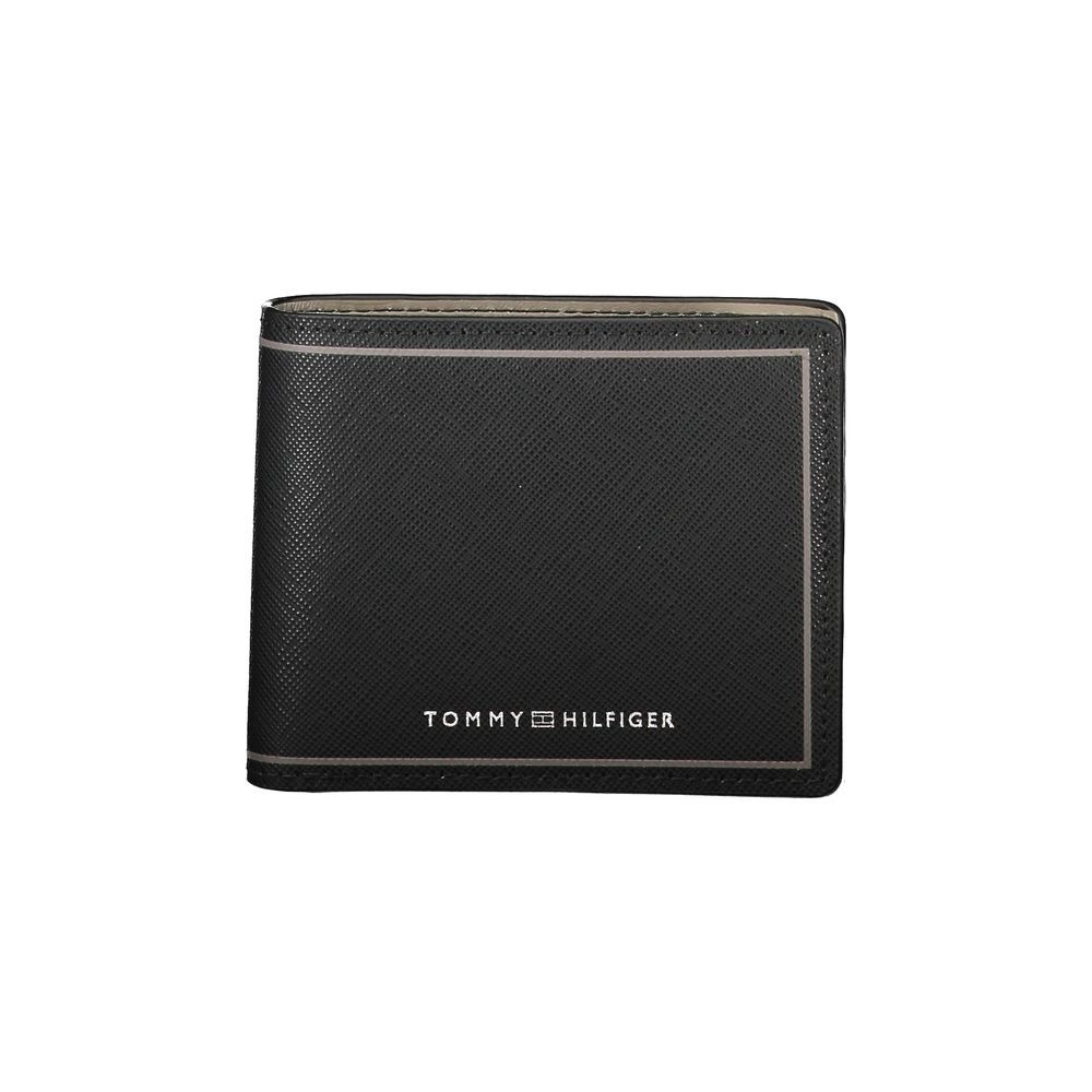 Tommy Hilfiger Black Leather Wallet