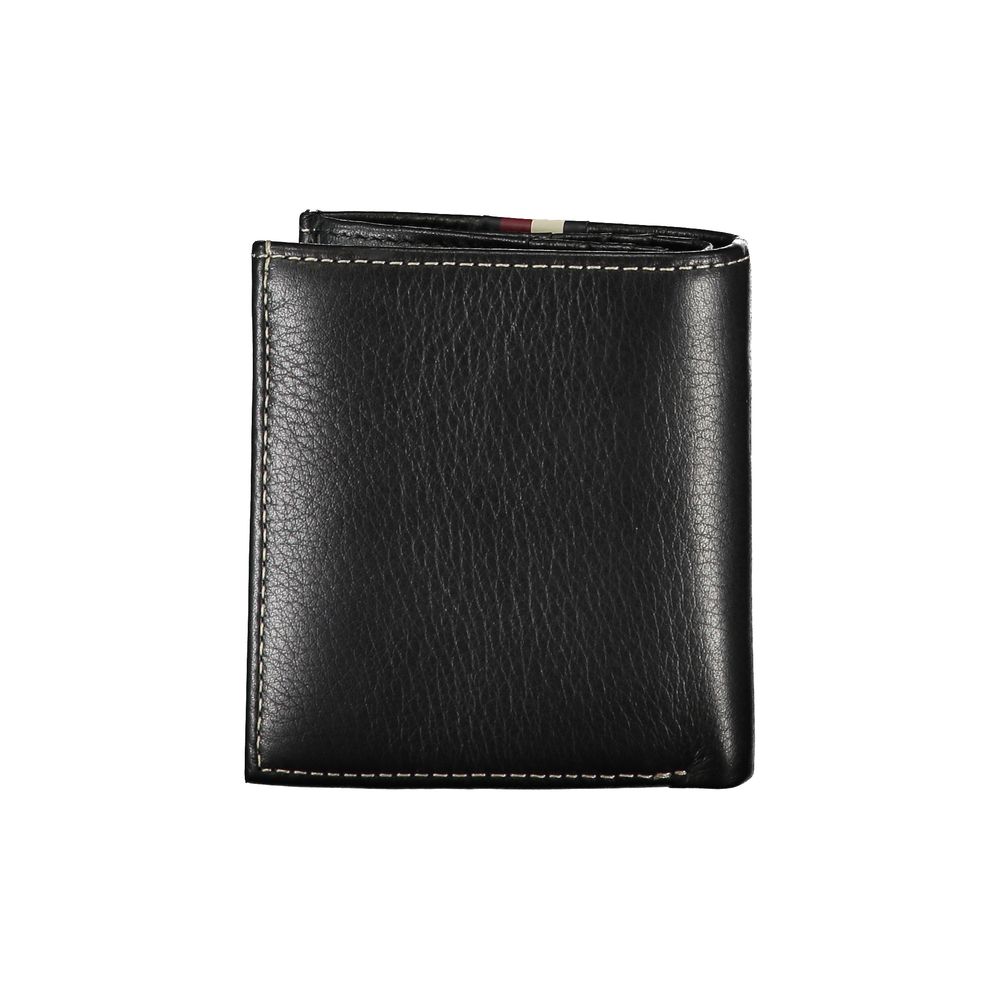 Tommy Hilfiger Black Leather Wallet