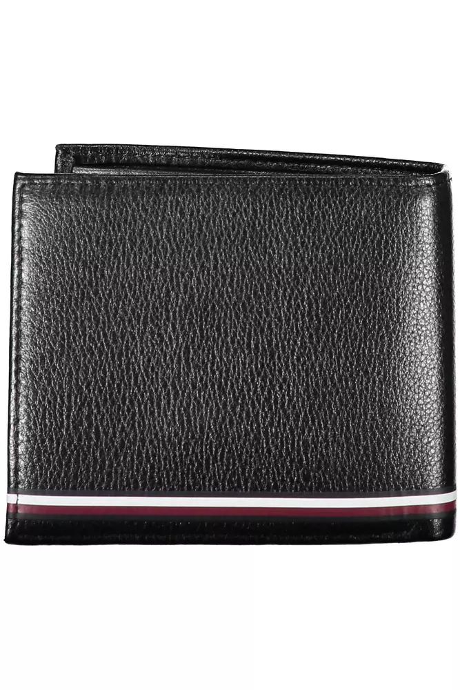 Tommy Hilfiger Black Leather Wallet