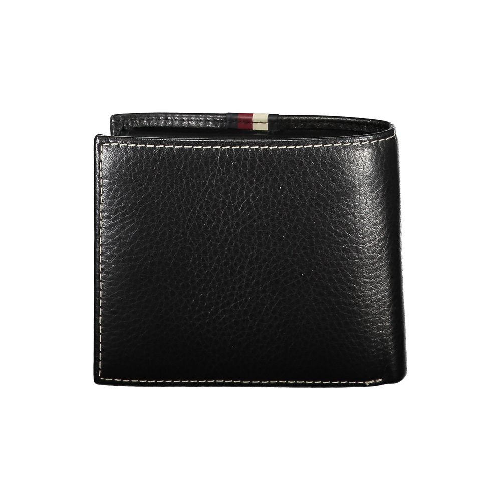 Tommy Hilfiger Black Leather Wallet