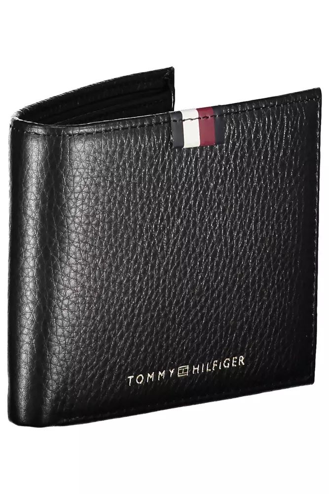 Tommy Hilfiger Black Leather Wallet