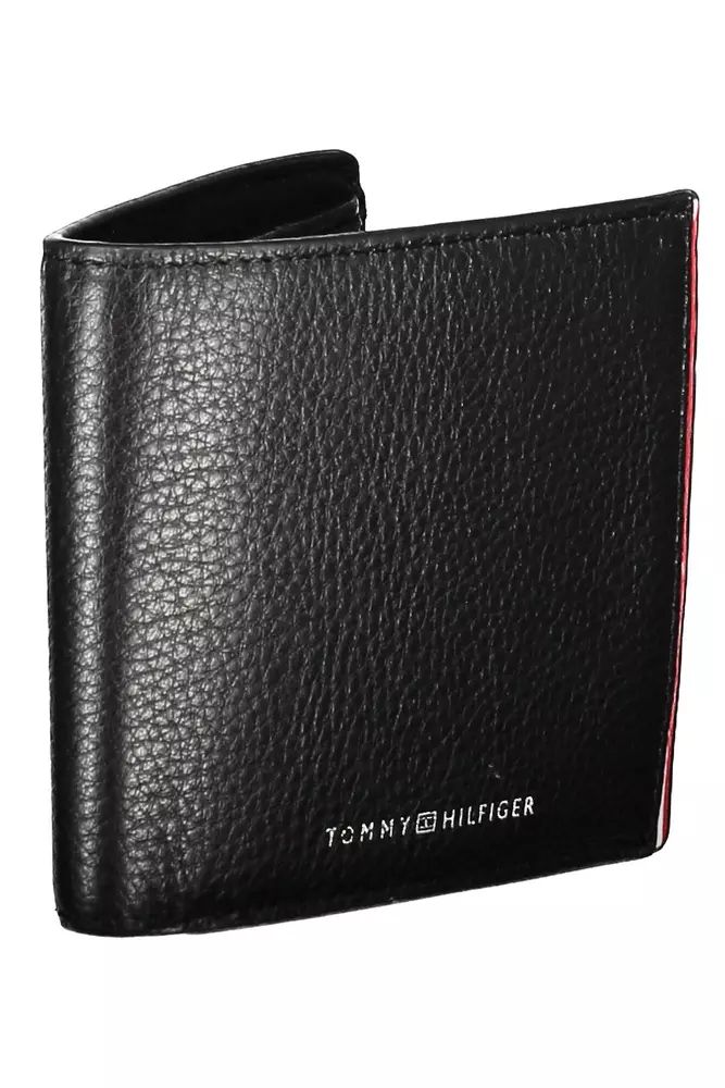 Tommy Hilfiger Black Leather Wallet