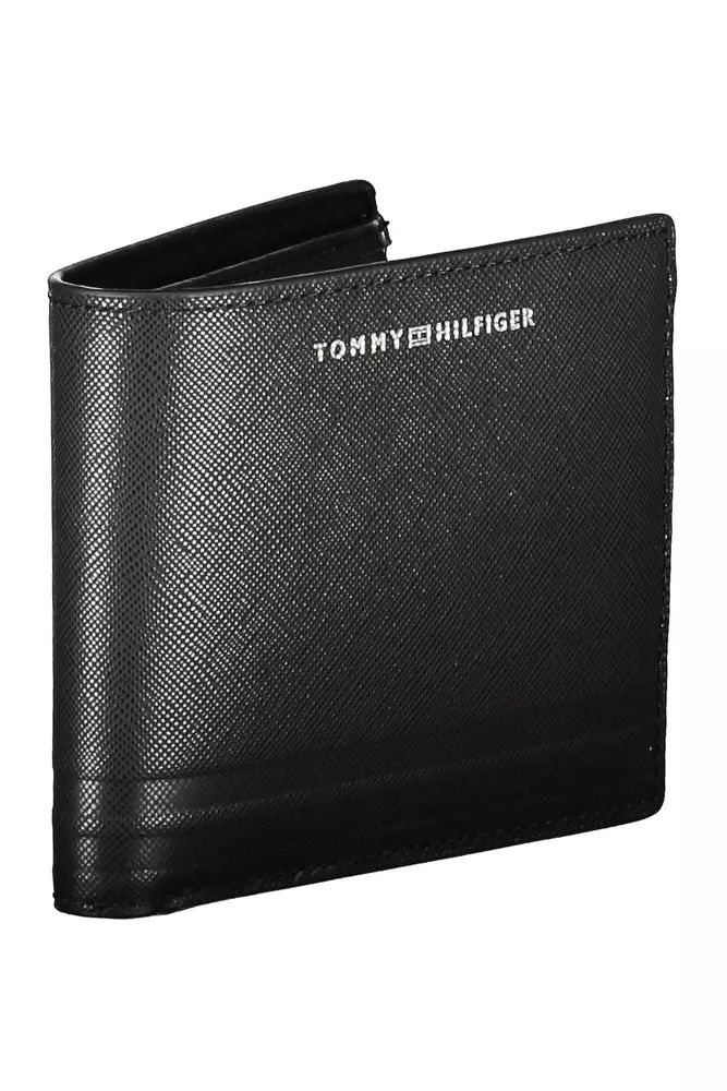 Tommy Hilfiger Black Leather Wallet