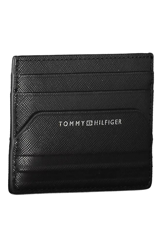 Tommy Hilfiger Black Leather Wallet