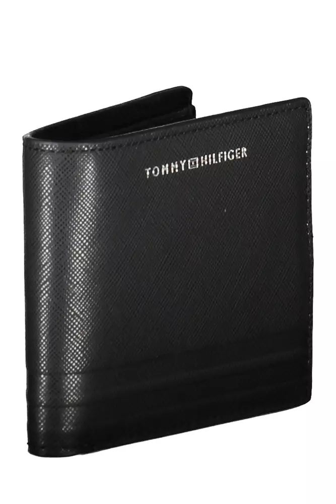 Tommy Hilfiger Black Leather Wallet