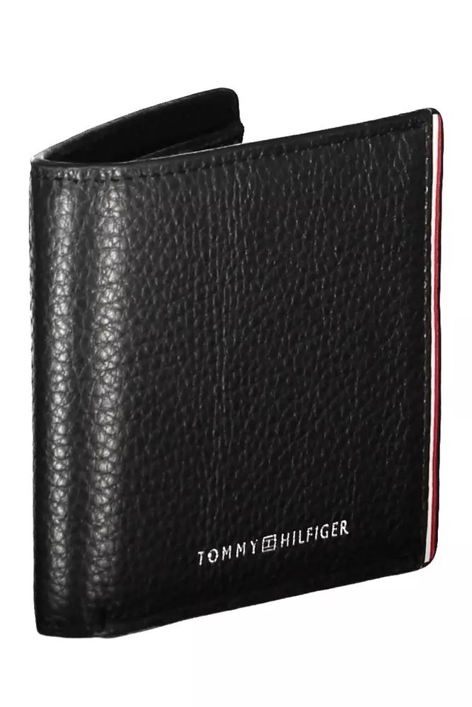 Tommy Hilfiger Black Leather Wallet