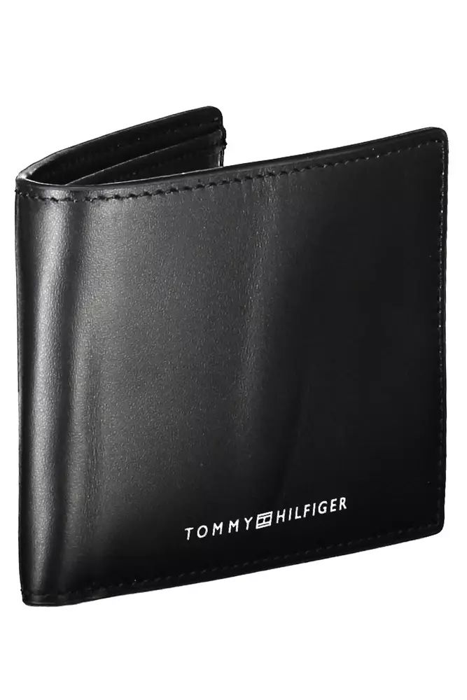 Tommy Hilfiger Black Leather Wallet