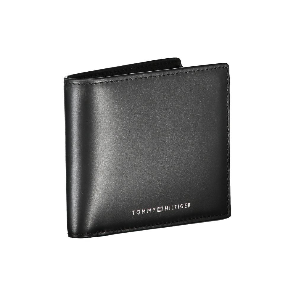 Tommy Hilfiger Black Leather Wallet