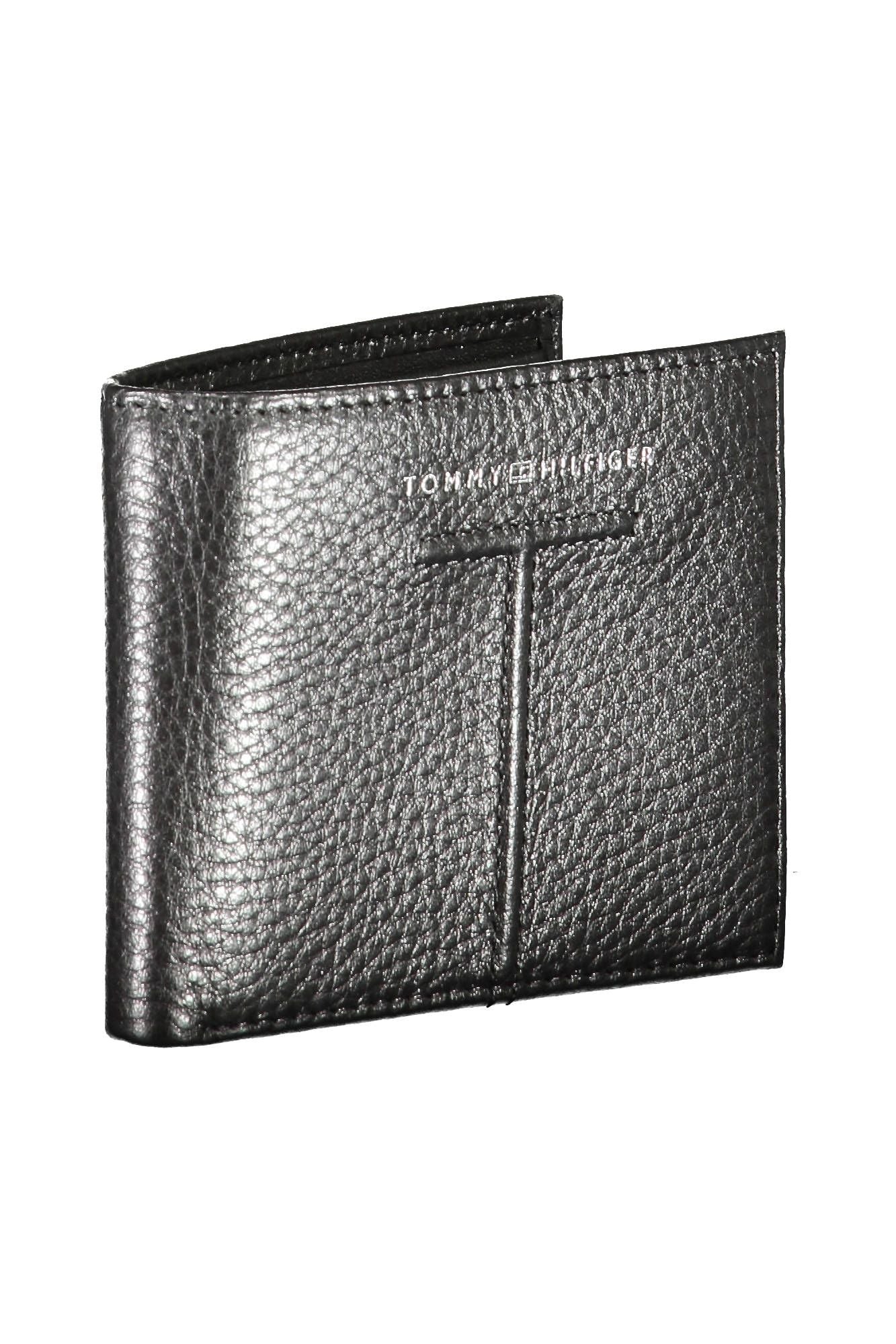 Tommy Hilfiger Black Leather Wallet