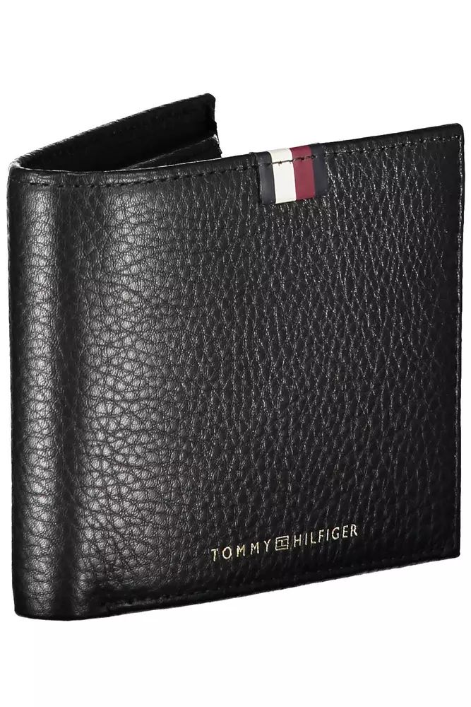 Tommy Hilfiger Black Leather Wallet