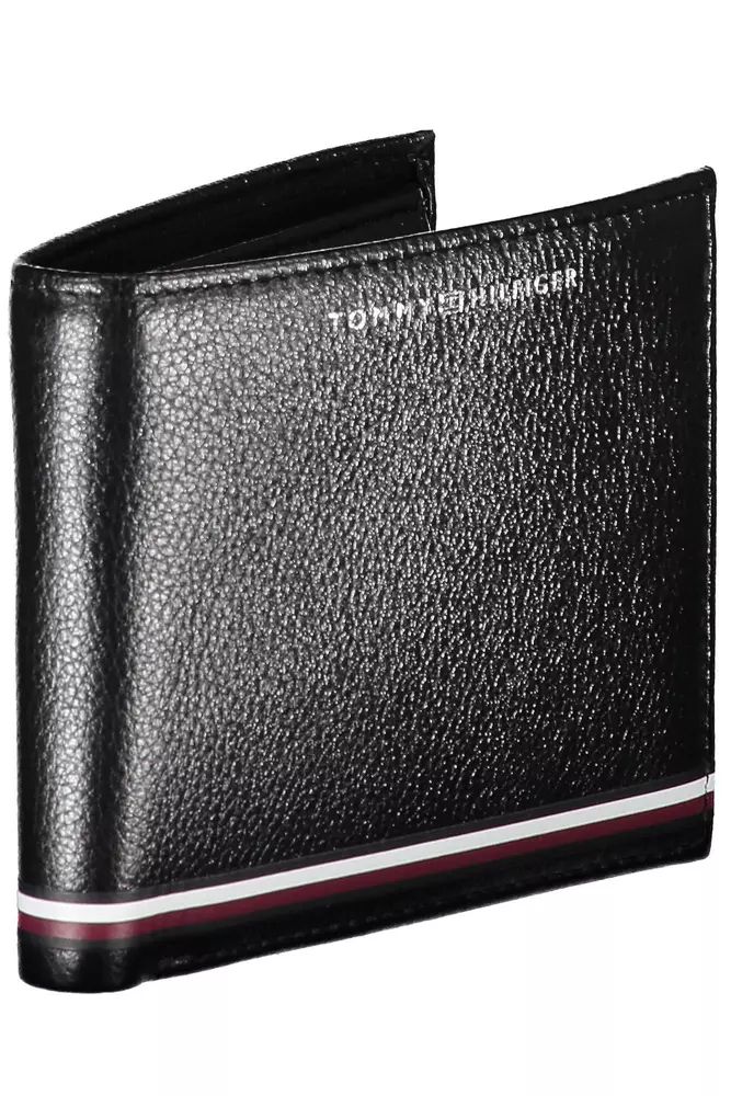 Tommy Hilfiger Black Leather Wallet