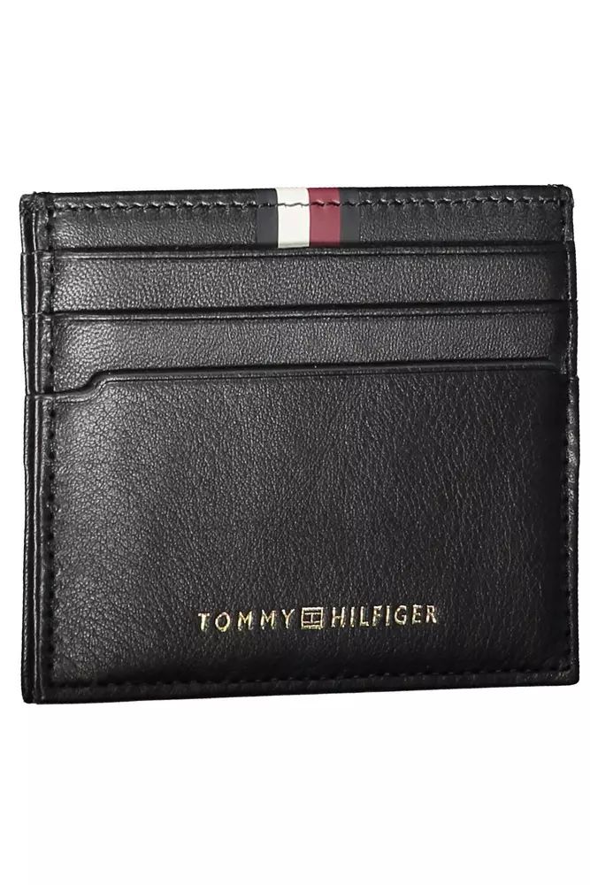 Tommy Hilfiger Black Leather Wallet