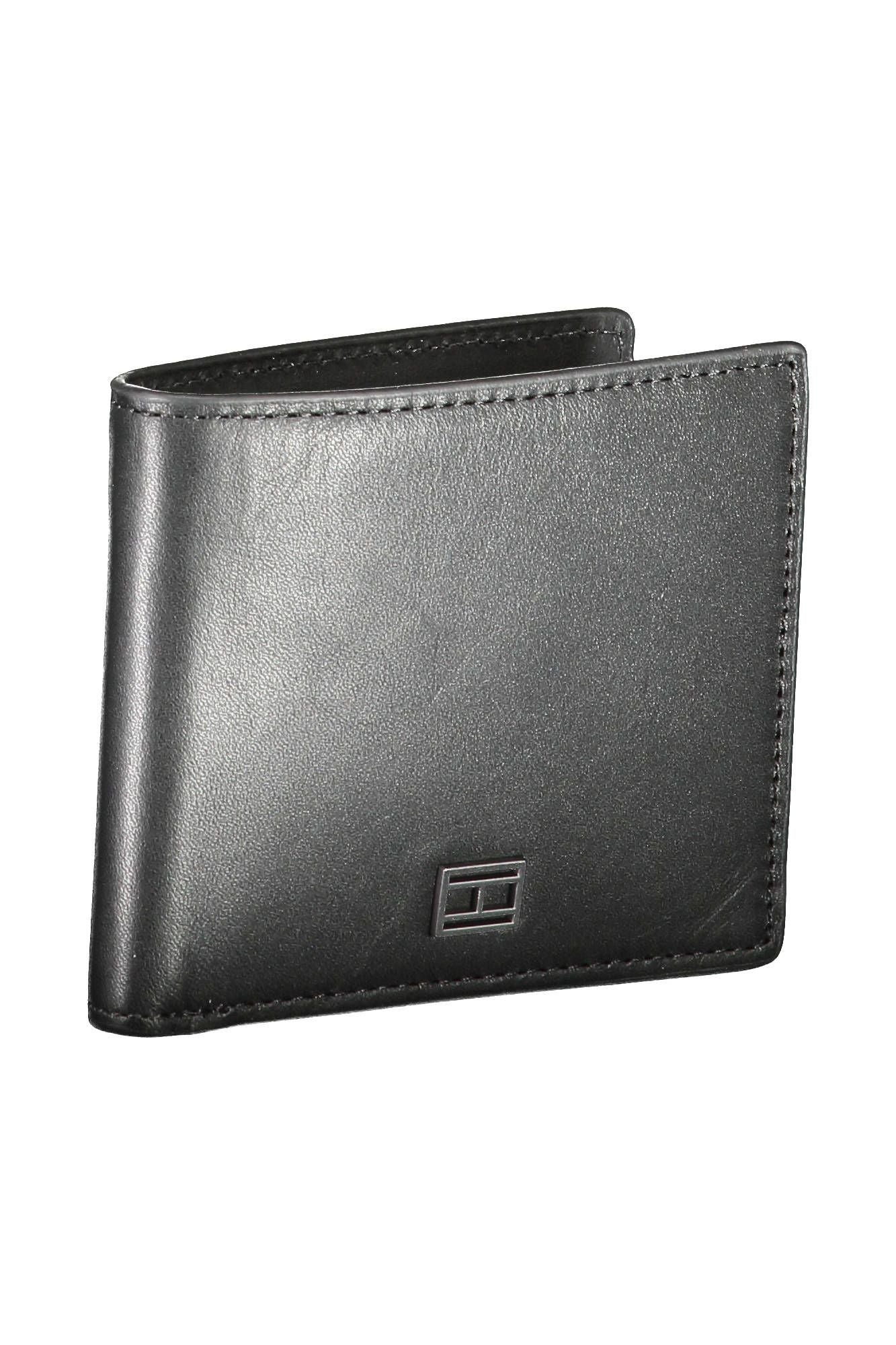 Tommy Hilfiger Black Leather Wallet