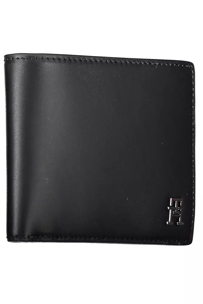 Tommy Hilfiger Black Leather Wallet