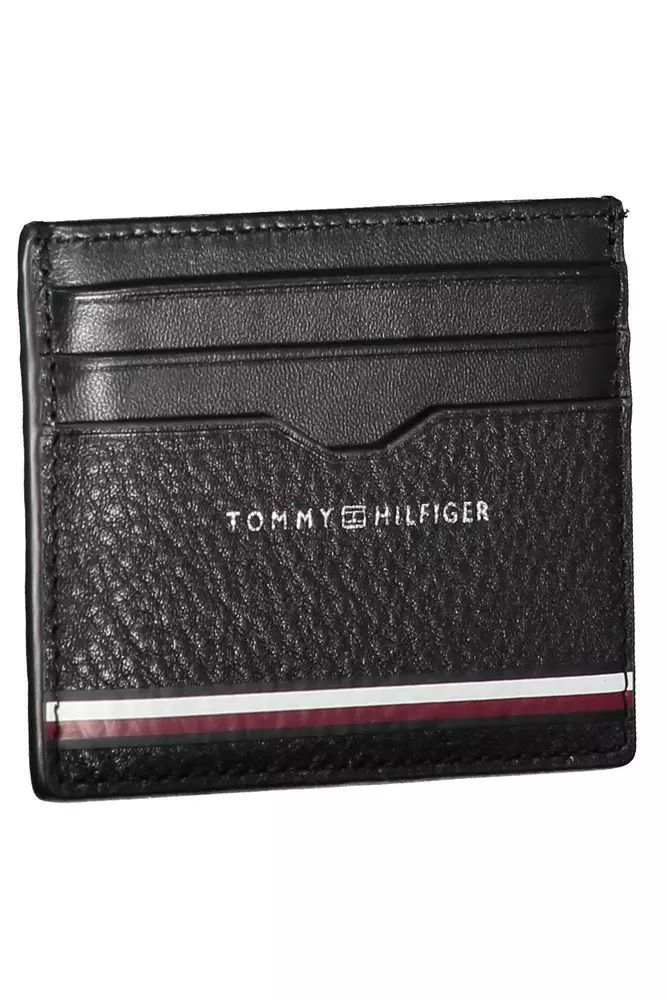 Tommy Hilfiger Black Leather Wallet