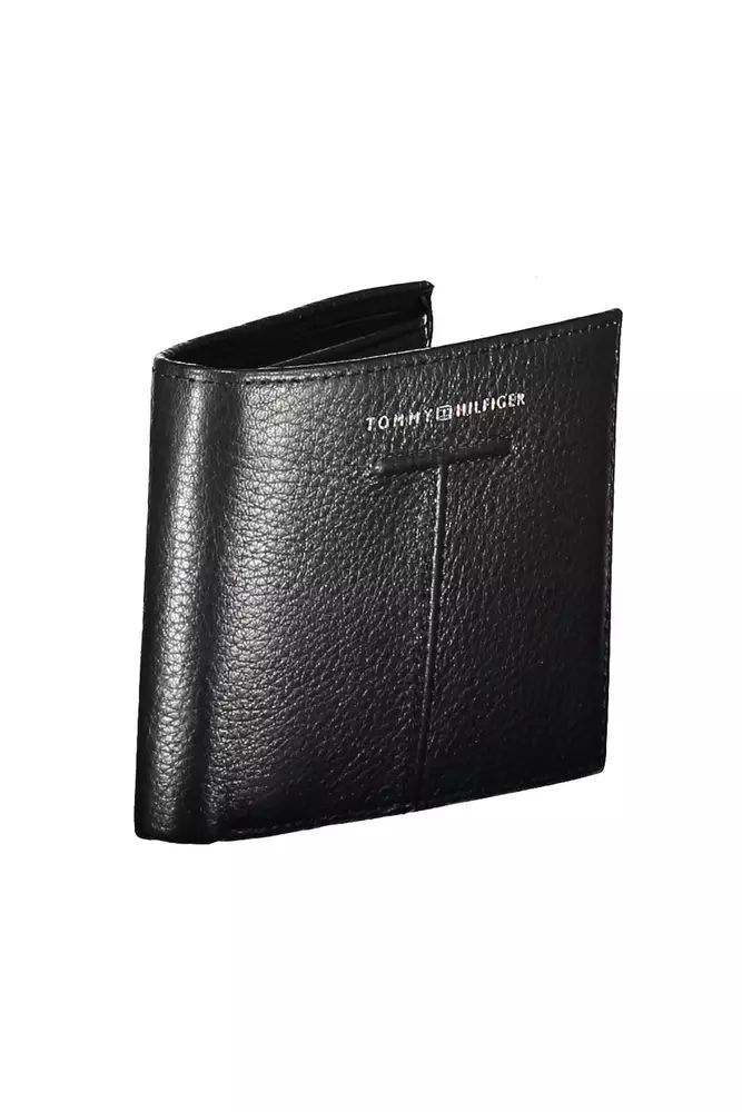 Tommy Hilfiger Black Leather Wallet