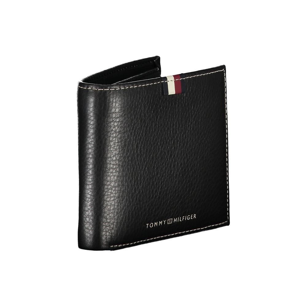 Tommy Hilfiger Black Leather Wallet