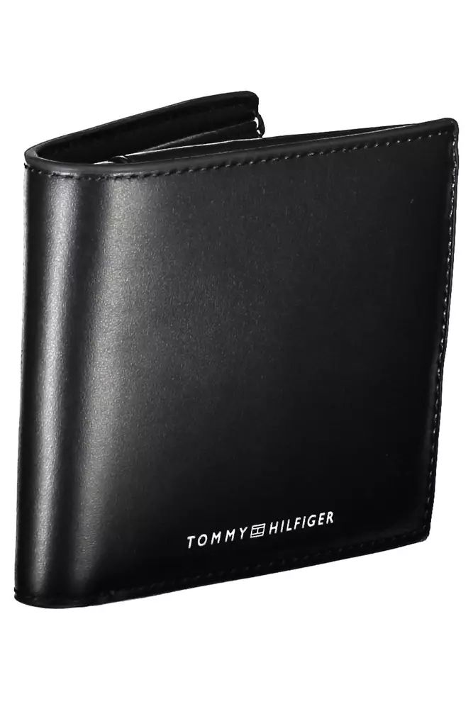 Tommy Hilfiger Black Leather Wallet