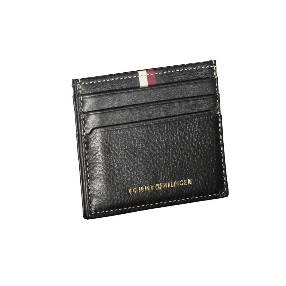 Tommy Hilfiger Black Leather Wallet