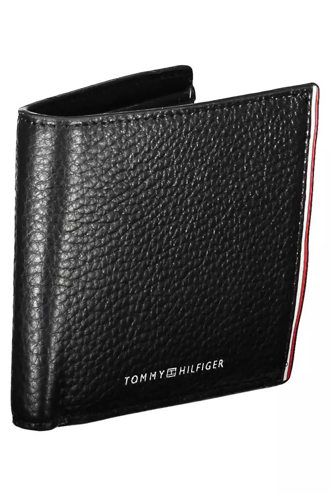 Tommy Hilfiger Black Leather Wallet