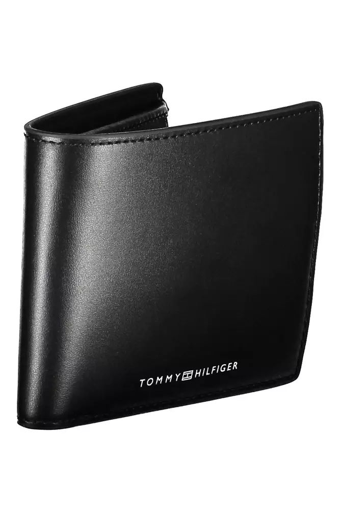 Tommy Hilfiger Black Leather Wallet