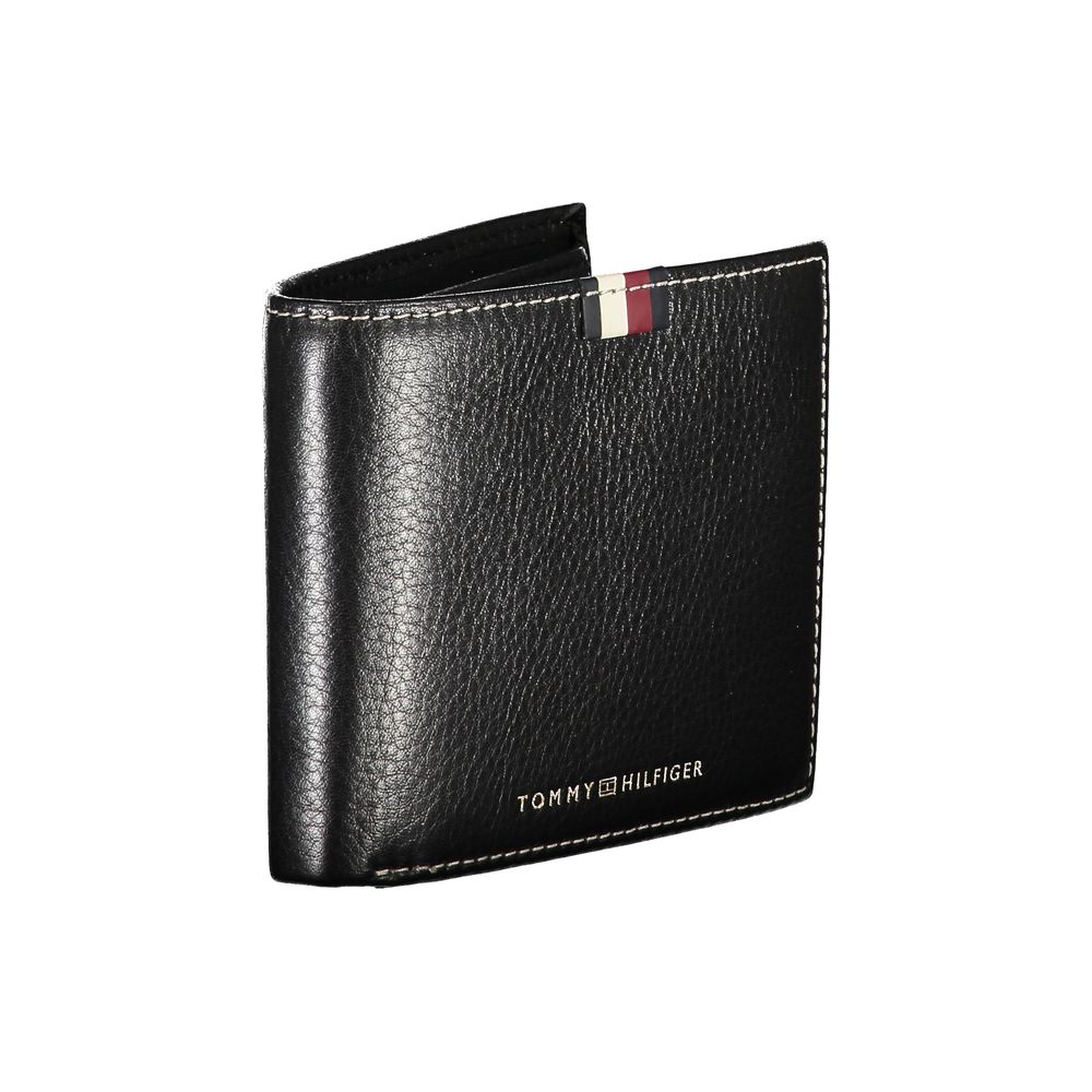 Tommy Hilfiger Black Leather Wallet