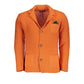 U.S. Grand Polo Orange Fabric Sweater