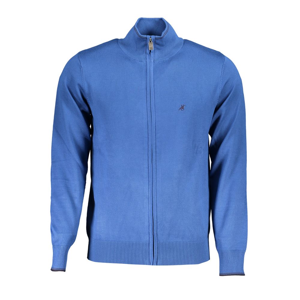 U.S. Grand Polo Blue Nylon Sweater