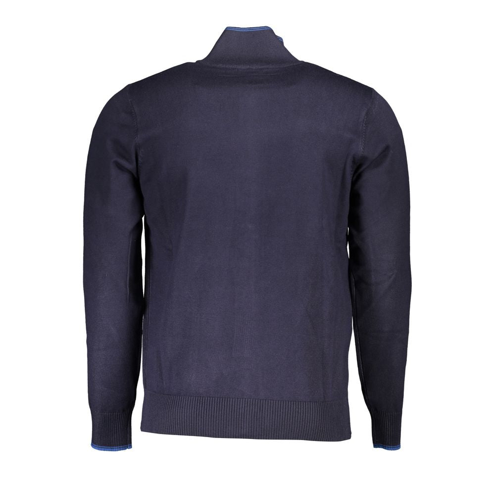 U.S. Grand Polo Blue Nylon Sweater