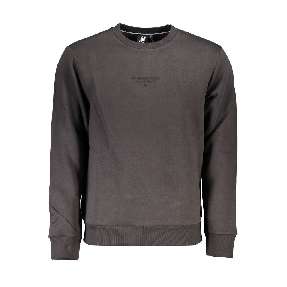 U.S. Grand Polo Gray Cotton Sweater