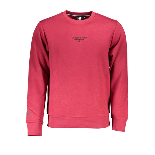 U.S. Grand Polo Pink Cotton Sweater