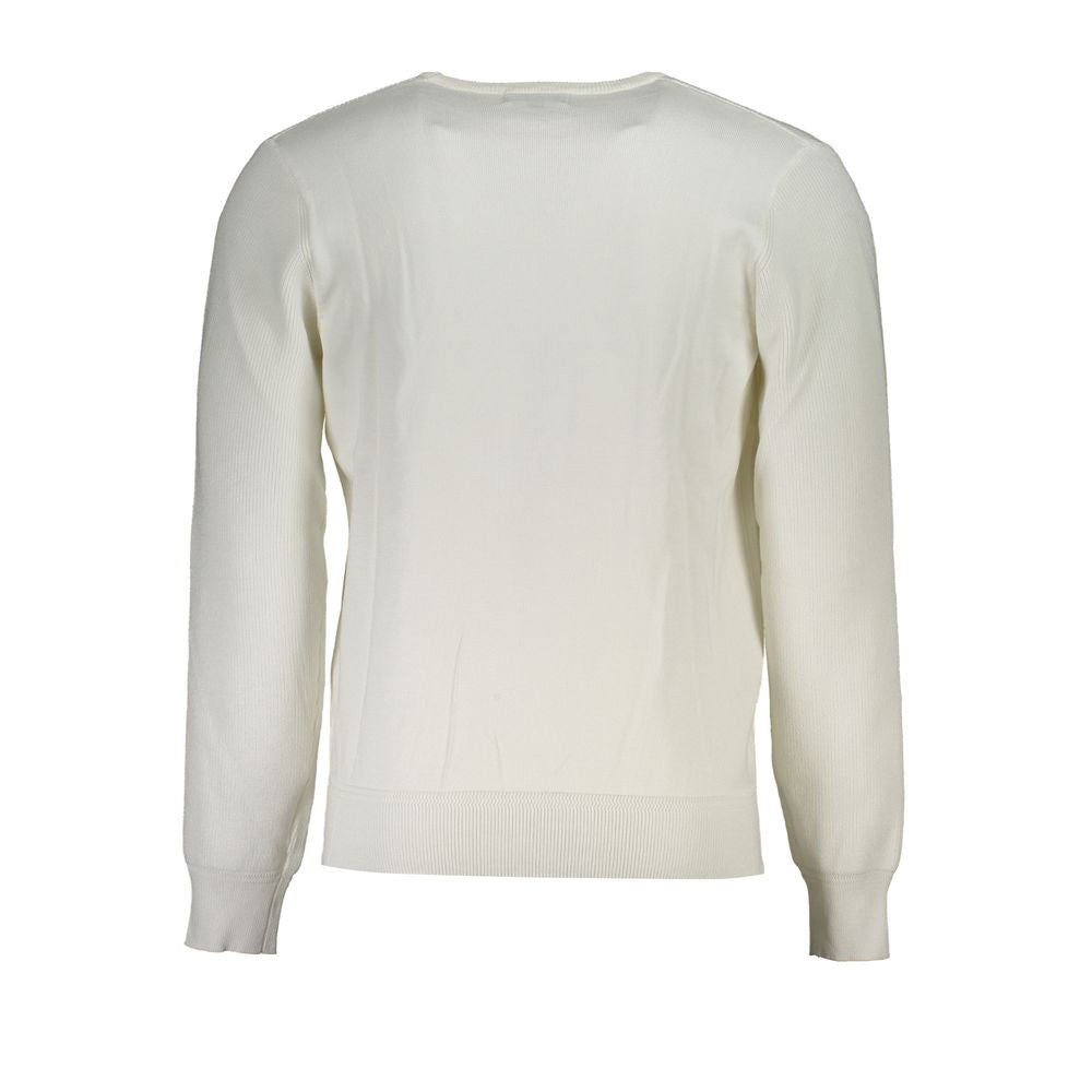 U.S. Grand Polo White Nylon Sweater