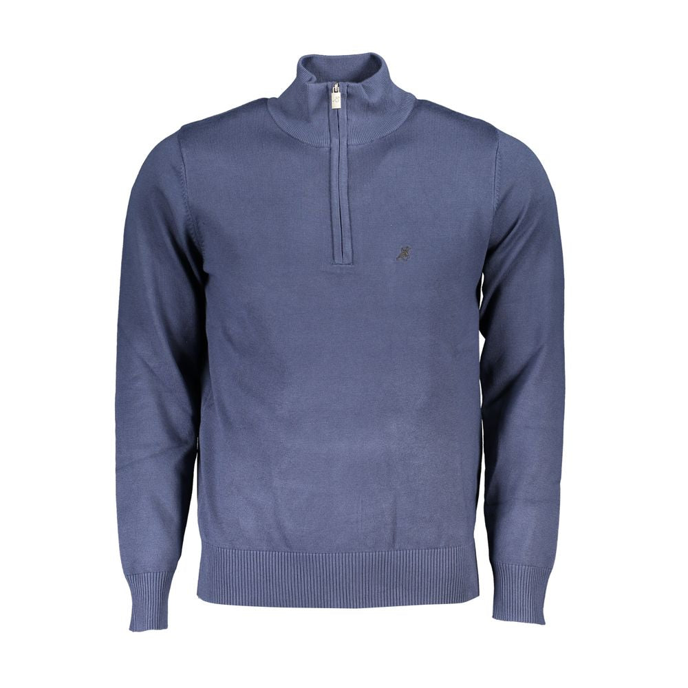 U.S. Grand Polo Blue Nylon Sweater