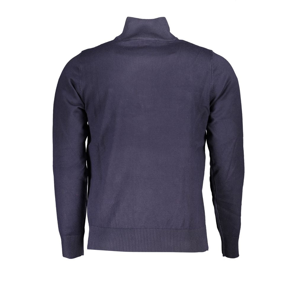 U.S. Grand Polo Blue Nylon Sweater