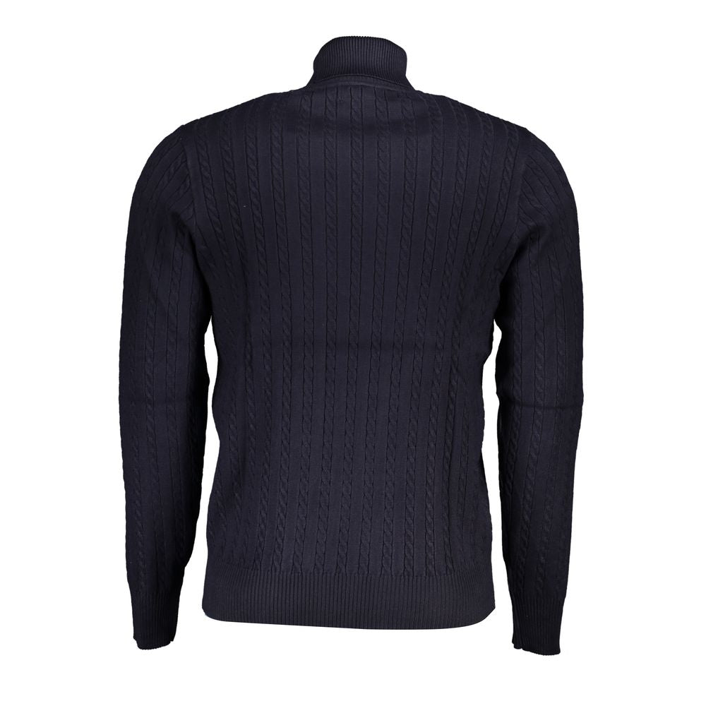 U.S. Grand Polo Blue Nylon Sweater