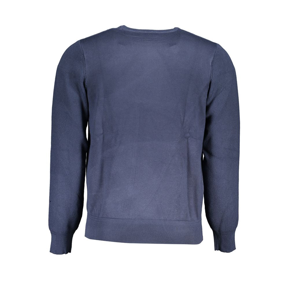 U.S. Grand Polo Blue Nylon Sweater