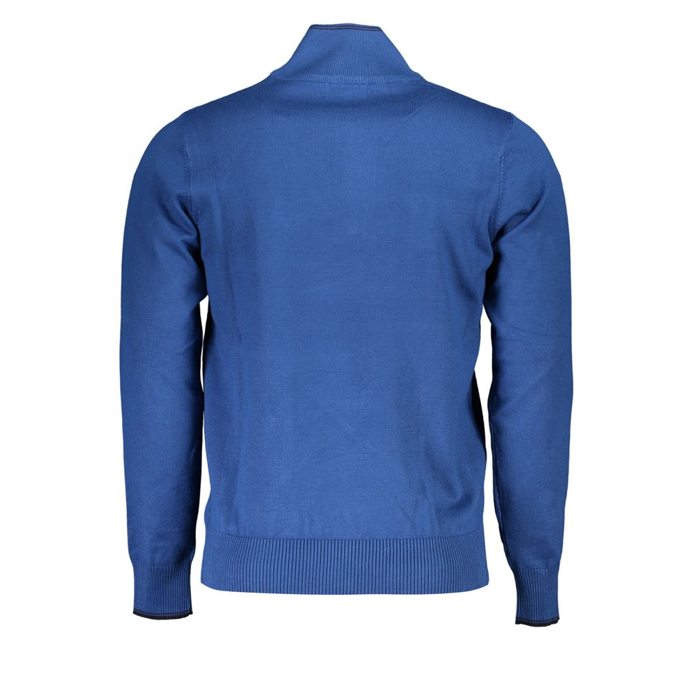 U.S. Grand Polo Blue Nylon Sweater