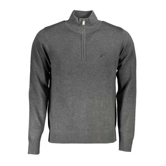 U.S. Grand Polo Gray Nylon Sweater