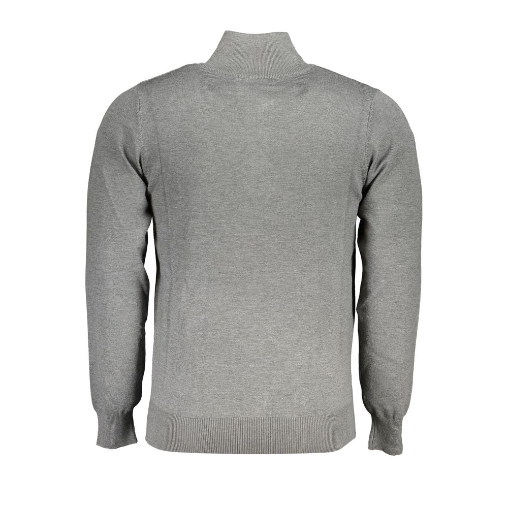 U.S. Grand Polo Gray Nylon Sweater