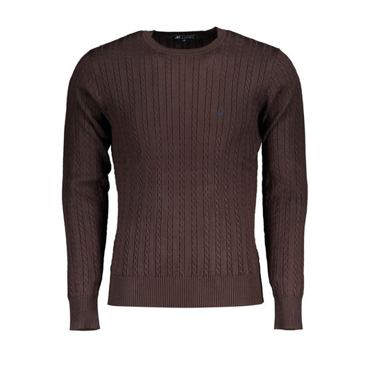 U.S. Grand Polo Brown Nylon Sweater