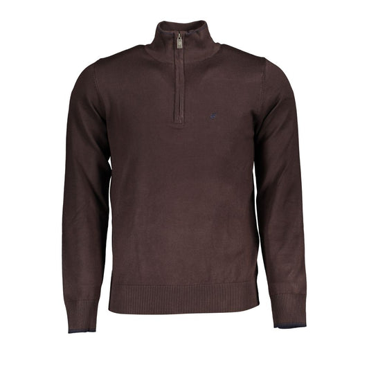 U.S. Grand Polo Brown Nylon Sweater