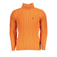 U.S. Grand Polo Orange Fabric Sweater