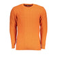 U.S. Grand Polo Orange Fabric Sweater