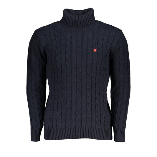 U.S. Grand Polo Blue Fabric Sweater