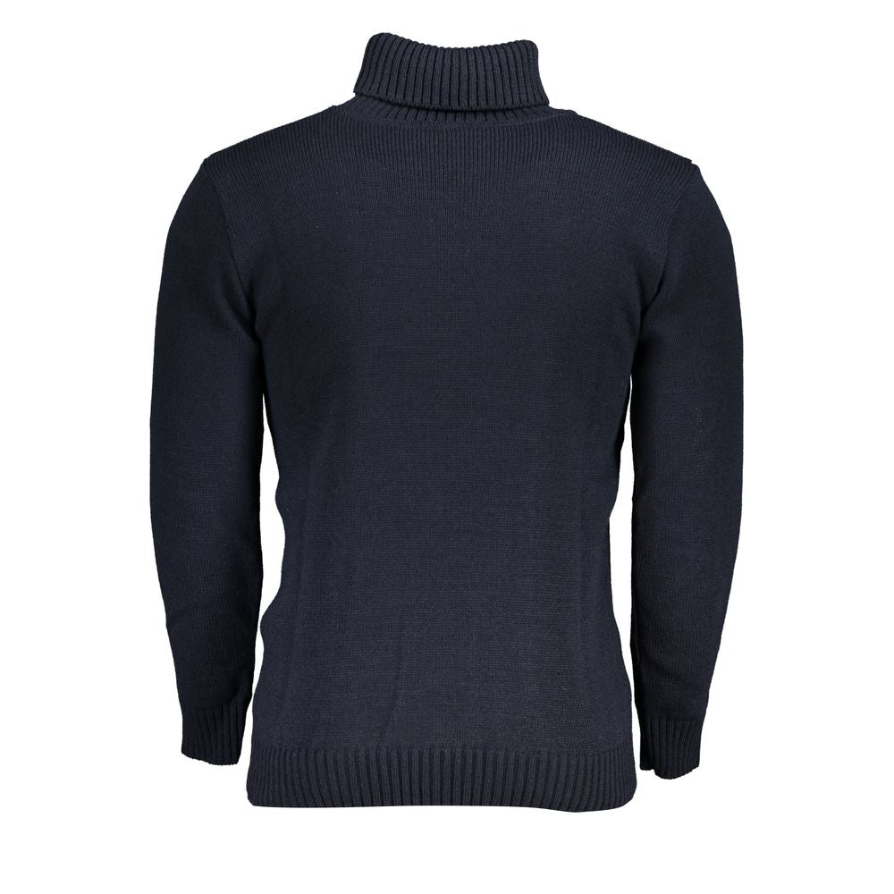 U.S. Grand Polo Blue Fabric Sweater