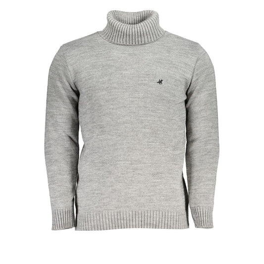 U.S. Grand Polo Gray Fabric Sweater