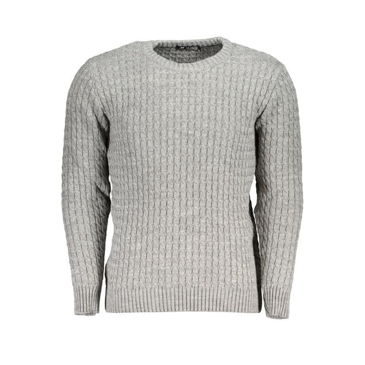 U.S. Grand Polo Gray Fabric Sweater