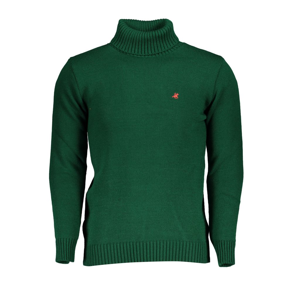 U.S. Grand Polo Green Fabric Sweater